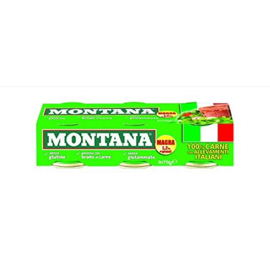 MONTANA LESSATA CONFEZIONE DA 3 PER 70 GR