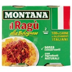 MONTANA RAGU BOLOGNESE 2X180GR MONTANA RAGU BOLOGNESE 2X180GR