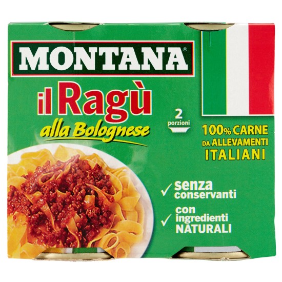 MONTANA RAGU BOLOGNESE 2X180G