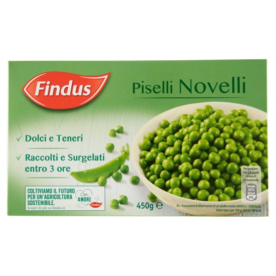 FINDUS PISELLI NOVELLI 