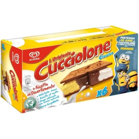 ALGIDA CUCCIOLONE X 6 GR. 480