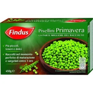 FINDUS PISELLINI PRIMAVERA