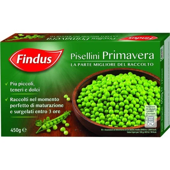 FINDUS PISELLINI PRIMAVERA 450
