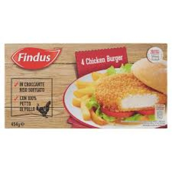 FINDUS CHICKEN BURGER 4Pz 