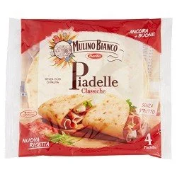 MULINO BIANCO PIADELLE CLASSICHE X4 MULINO BIANCO PIADELLE CLASSICHE X4
