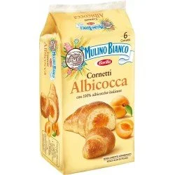 MULINO BIANCO CORNETTI ALBICOCCA CONFEZIONE DA 6 R