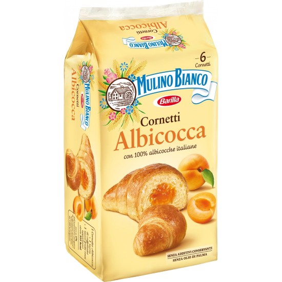 MULINO BIANCO CORNETTI ALBICOCCA CONFEZIONE DA 6 R