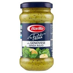 BARILLA PESTO GENOVESE SENZA AGLIO BARILLA PESTO GENOVESE SENZA AGLIO
