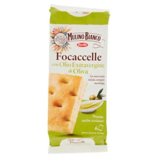 MULINO BIANCO FOCACCELLE OLIO EV GR198 MULINO BIANCO FOCACCELLE OLIO EV GR198