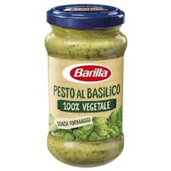 BARILLA PESTO BASIL.VEGAN 195