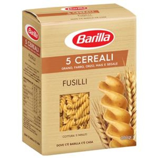 BARILLA FUSILLI 5 CEREALI 400G