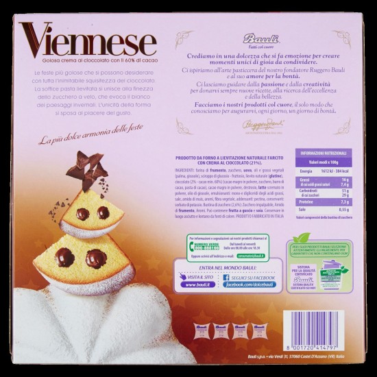 BAULI TORTA LA VIENNESE GR 375