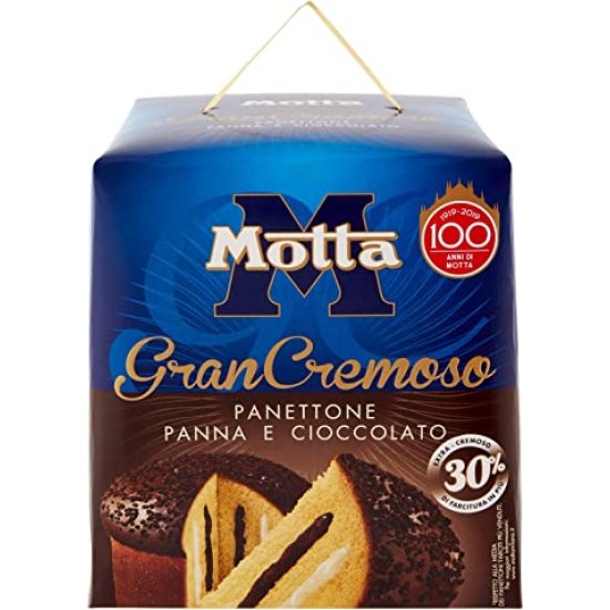 MOTTA PANETTONE GRANCREMOSO GIANDUIA E PISTACCHIO