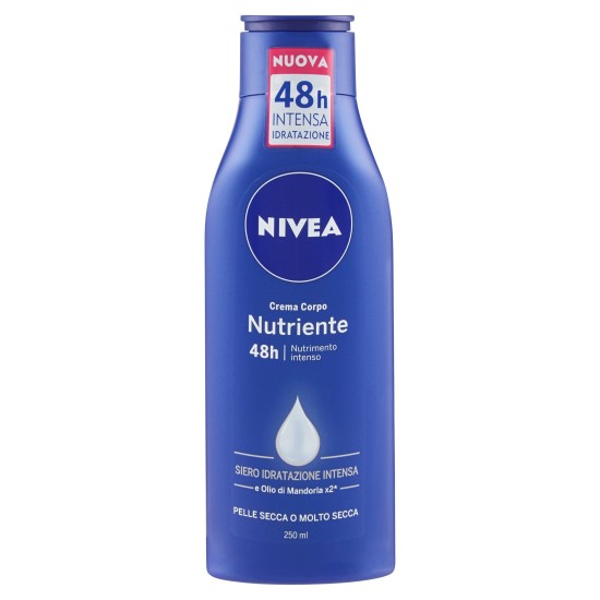 E*NIVEA BODY FLUID 250ML NUTR 