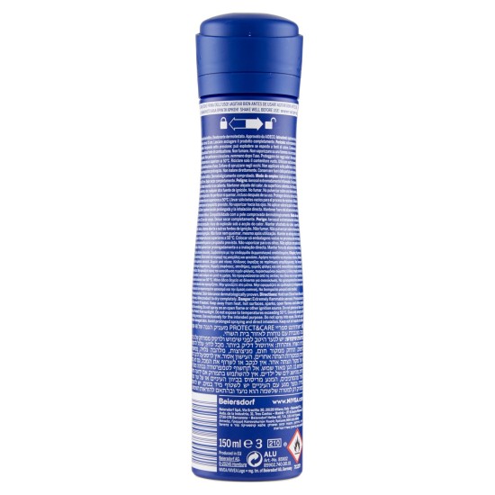 NIVEA DEODORANTE SPRAY PROTECT ECARE  