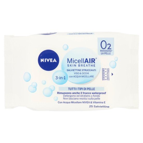 NIVEA VISO 25 SALVIETTE STRUCCANTI MICELLARE