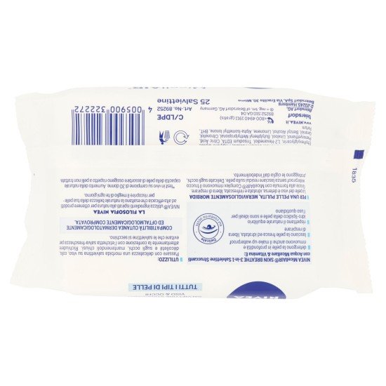 NIVEA VISO 25 SALVIETTE STRUCCANTI MICELLARE