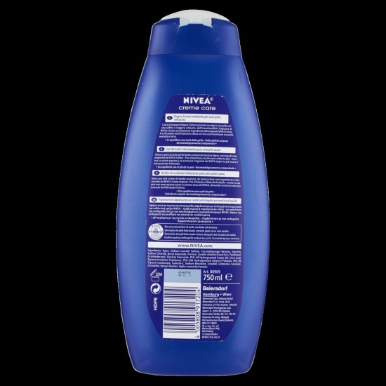 NIVEA BAGNOSCH.750ML CREMECAR