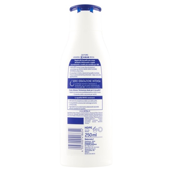 E*NIVEA BODY 250ML ALOE IDRATA