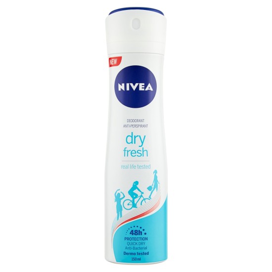 E*NIVEA DEO SPRAY 150ML DRYFRE