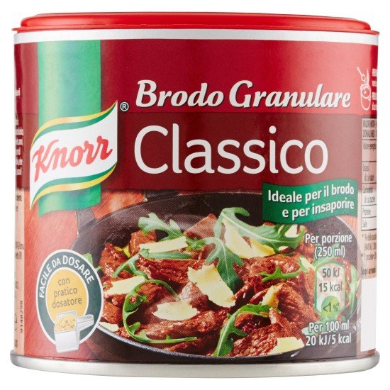 KNORR BRODO GRANULARE CLASSICO KNORR BRODO GRANULARE CLASSICO
