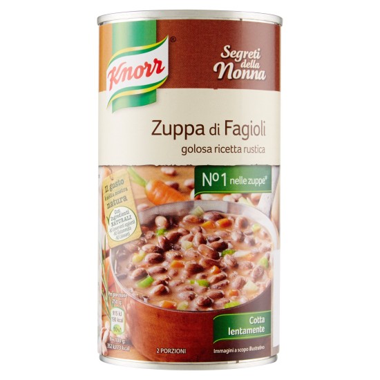 KNORR ZUPPA FAGIOLI LATTINA GR 545