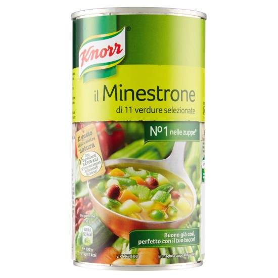 KNORR MINESTRONE VERDURE LATTINA GR 535