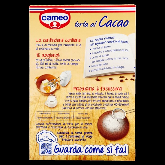 CAMEO TORTA AL CACAO 455 GR