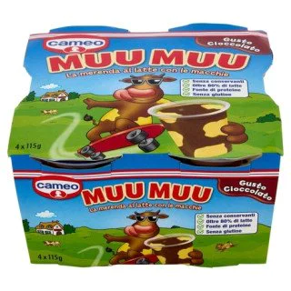 CAMEO MUU MUU CIOCCOLATO GR 115 CONFEZINE DA 4