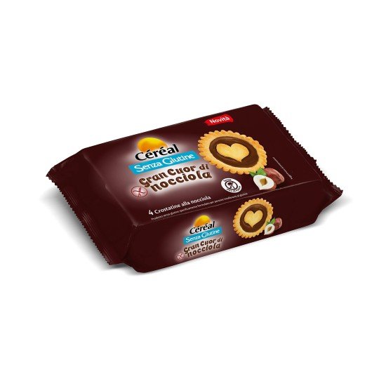CEREAL CROSTATA SENZA GLUTINE CUOR DI NOCCIOLA CEREAL CROSTATA SENZA GLUTINE CUOR DI NOCCIOLA