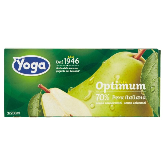 YOGA OPTIMUM NETTARE PERA CONFEZIONE 3 DA 