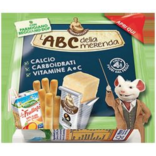 PARMAREGGIO L'ABC MERENDA CON SNACK PARMIGIANO 157 GR