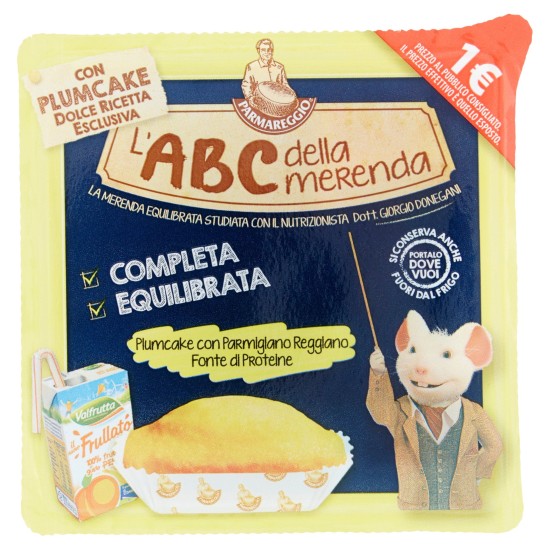 PARMAREGGIO L'ABC MERENDA CON PLUMCAKE 159 GR