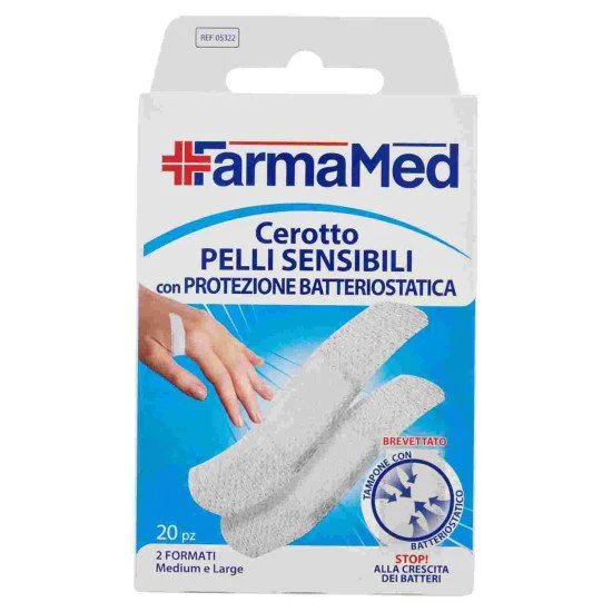 FARMAM.CEROTTO P.SENS.2F 20PZ