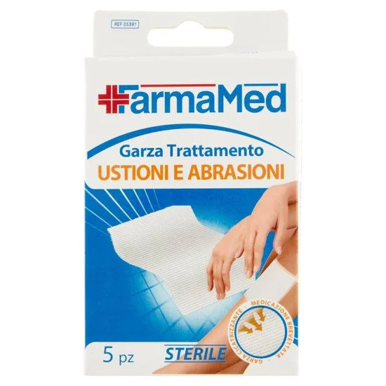 FARMAM.GARZA USTIONI 1F.XL 5PZ
