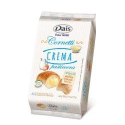 DAIS CORNETTI CREMA PASTICERA CONFEZIONE DA 6 DAIS CORNETTI CREMA PASTICERA CONFEZIONE DA 6