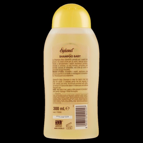 SPLEND'OR SHAMPOO 300 ml BABY