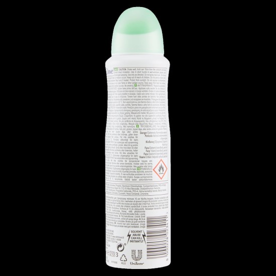 DOVE DEO SPRAY 150ML FRESH T.