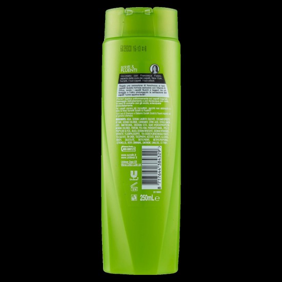 SUNSILK SHAMPOO 250ML SCIOLT/FLUEN