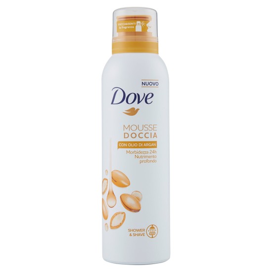 E*DOVE MOUSSE 200ML ARGAN     