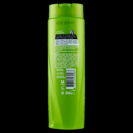 SUNSILK SHAMPOO 250ML SCI/FLU.2IN1