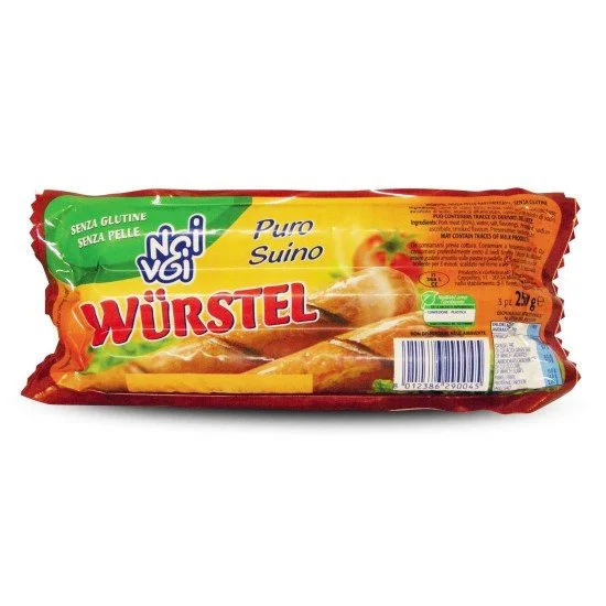 NOI&VOI WURSTEL SUINO CONFEZIONE DA 3