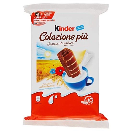 KINDER COLAZIONE PIU CONFEZIONE DA 10 290 GR