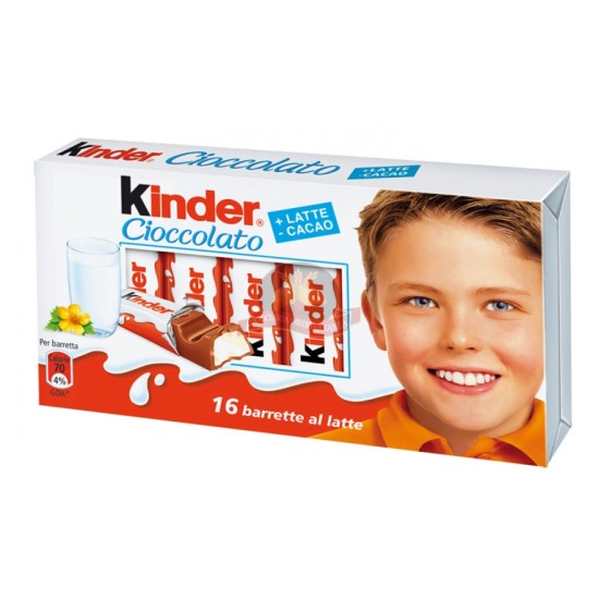 FERRERO KINDER CIOCCOLATO CONFEZIONE DA 16