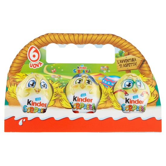 FERRERO KINDER SORPRESA CONFEZIONE DA 6