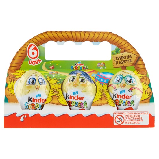 FERRERO KINDER SORPRESA CONFEZIONE DA 6