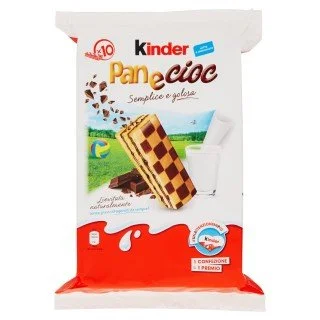 FERRERO KINDER PANE E CIOCCOLATO CONFEZIONE DA 10