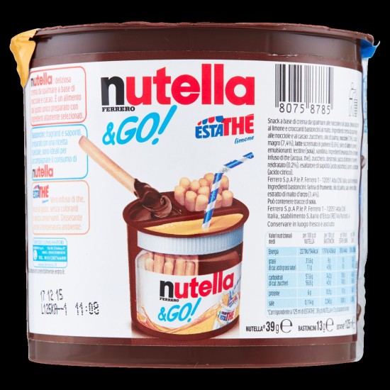 FERRERO NUTELLA &GO ESTATHE T1