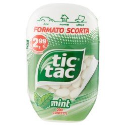 FERRERO TIC TAC MENTA BOTTLE* FERRERO TIC TAC MENTA BOTTLE*