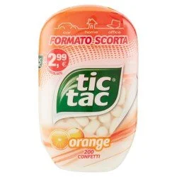 FERRERO TIC TAC ARANCIO BOTTLE